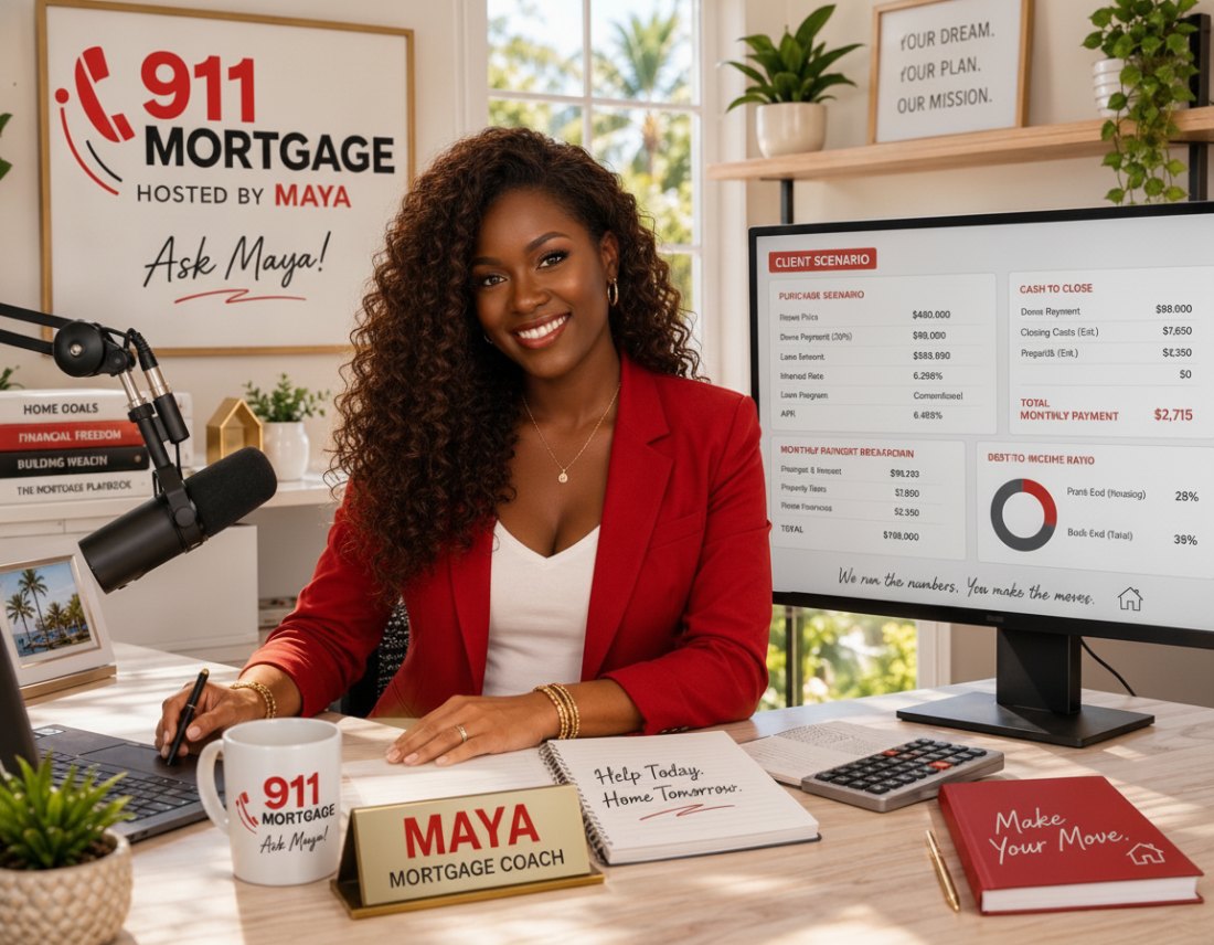 Maya, the 911 Mortgage coach